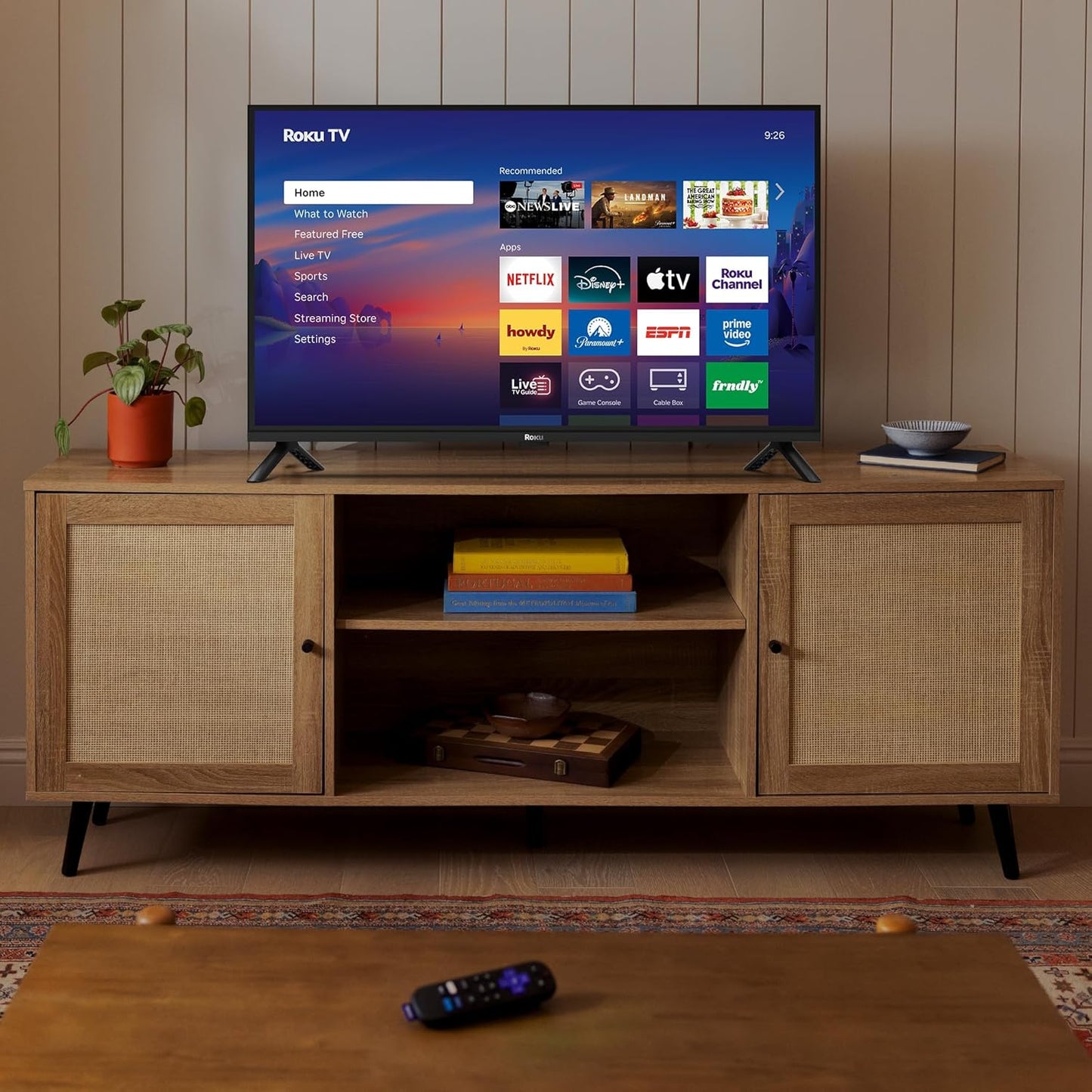 Roku 32" Select Series 1080p Full HD Smart TV — Voice Remote, Wi-Fi, Bluetooth Headphone Mode