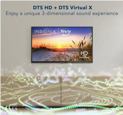 INSIGNIA 32" F20 HD Smart Fire TV — Alexa Voice Remote, DTS Virtual-X, AirPlay