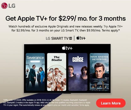 LG QNED85A 65" QNED evo AI Mini LED 4K Smart TV 2025 — Alpha 8 AI, 120Hz, Filmmaker Mode