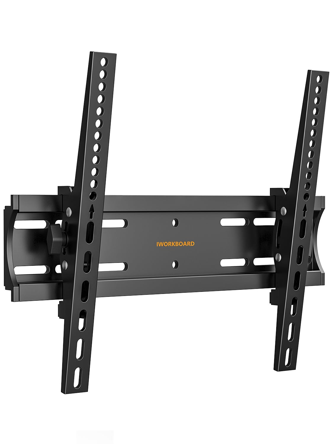 IWORKBOARD 55 65 75 85 inch Tilting TV Wall Mount for 32-90 '' TVs, Low Profile TV Mount Bracket, Safe Lock & Quick Release, Max VESA 600x400mm, 24 inch Studs,132 lbs, Fit Most 55+ 75+ 85+ 86 TVs