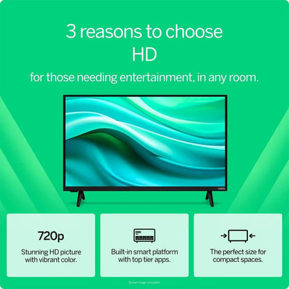 VIZIO 32" V-Series 1080p Smart TV (Renewed) — Alexa, Chromecast, Bluetooth, DTS Virtual:X
