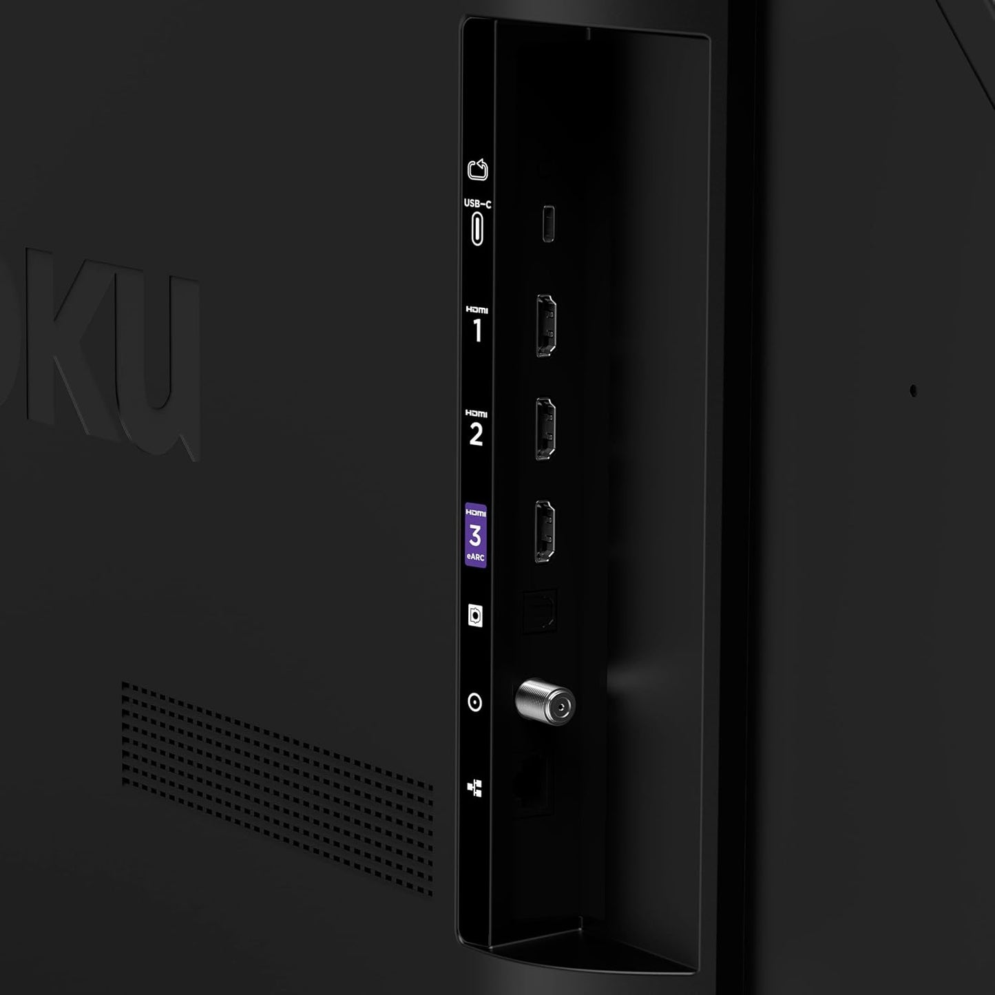 Roku Select Series 55" 4K HDR Smart TV — Enhanced Voice Remote, Wi-Fi