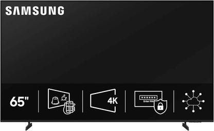 Samsung BEFX-H 65" 4K Business Pro TV — CMS Digital Signage, Knox Security, SmartThings Pro