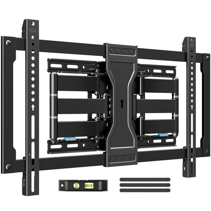 EconoMe TV Wall Mount for Most 32-65 inch Flat Screen/LED/4K TVs, TV Mount with Swivel and Tilt Articulating Dual Arms, Full Motion Wall Mount up to 16” Stud, Max VESA 400X400mm, up to 99lbs