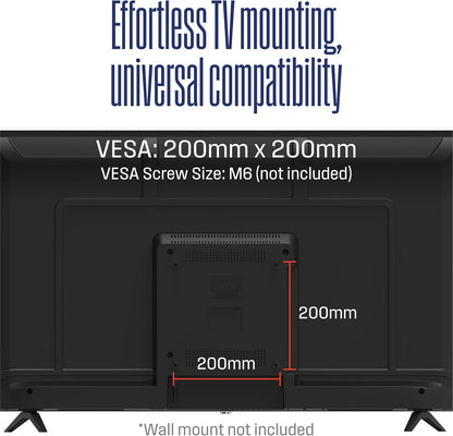 Westinghouse 40" Roku TV 1080p FHD Smart TV — Wi-Fi, Bluetooth, AirPlay, Alexa, Google Assistant