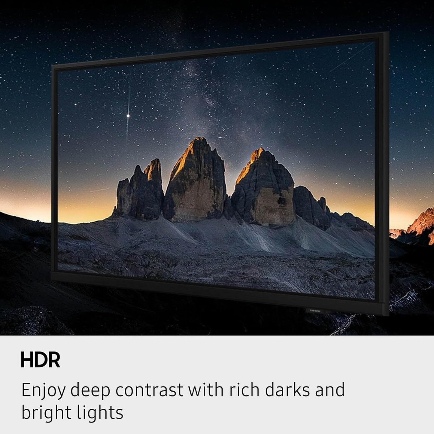 Samsung 32" 1080p Slim LED Smart TV — HDR, 120Hz, Dolby Audio, HDMI, Alexa