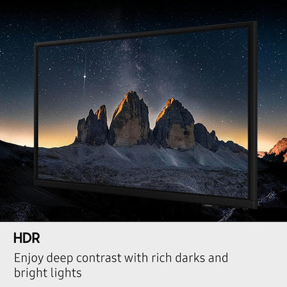 Samsung 32" 1080p Slim LED Smart TV — HDR, 120Hz, Dolby Audio, HDMI, Alexa
