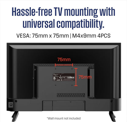 Westinghouse 24" Xumo Smart TV HD — Voice Remote, Dolby Atmos, AirPlay 2, Bluetooth
