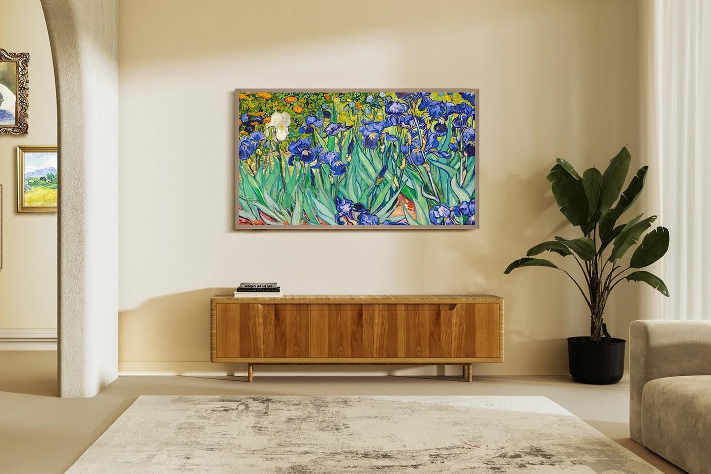 Hisense CanvasTV S7N 55" QLED 4K Google Smart TV — Art Mode, Hi-Matte, 144Hz, Dolby Vision