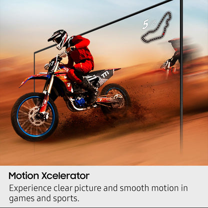 Samsung 65" Crystal UHD U8000F 4K Smart TV 2025 — Crystal 4K Processor, Knox Security, Alexa