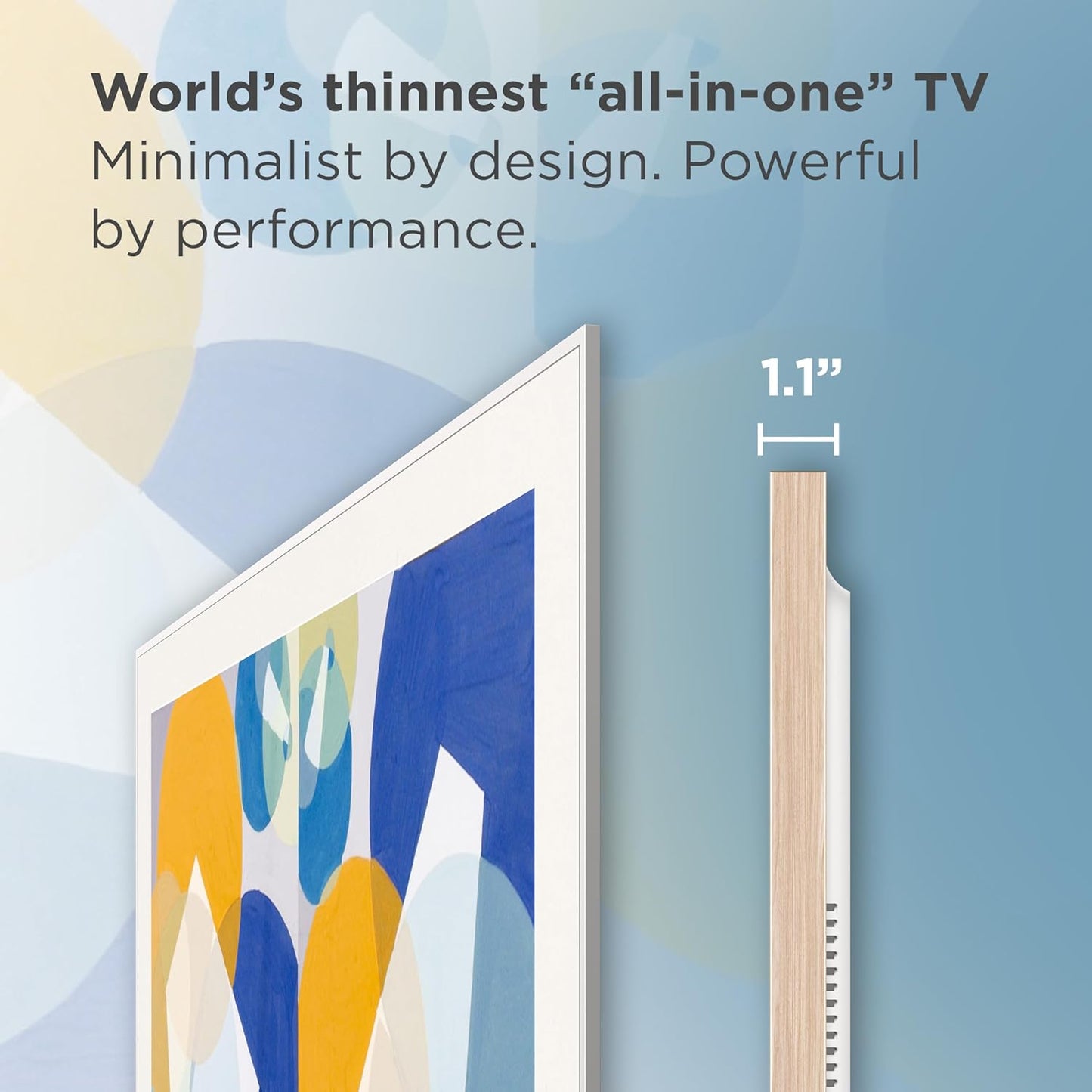 TCL NXTVISION 65" QLED 4K Smart Google TV 2024 — Art Frame, Dolby Vision IQ, 120Hz, Alexa