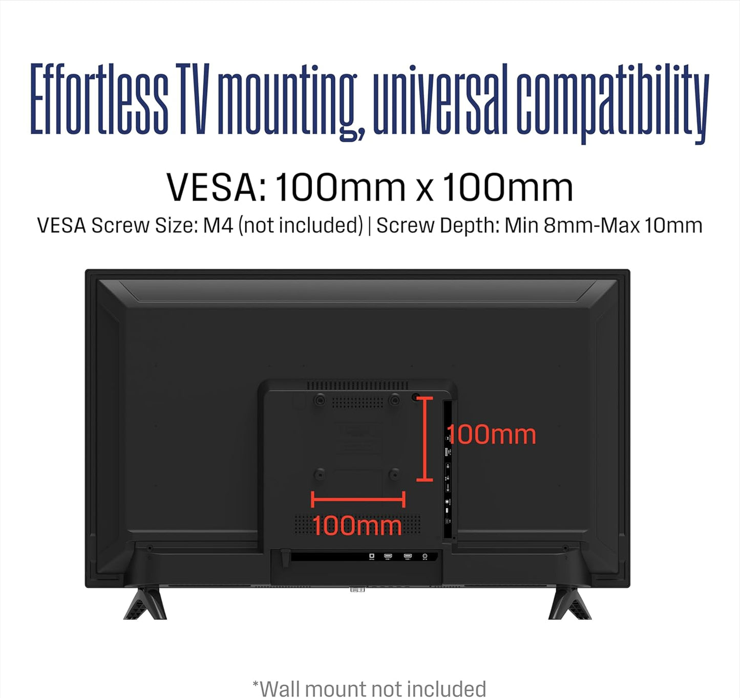 Westinghouse 32" HD LED Flat Screen TV — HDMI, USB, Parental Controls, Antenna Ready