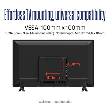 Westinghouse 32" HD LED Flat Screen TV — HDMI, USB, Parental Controls, Antenna Ready