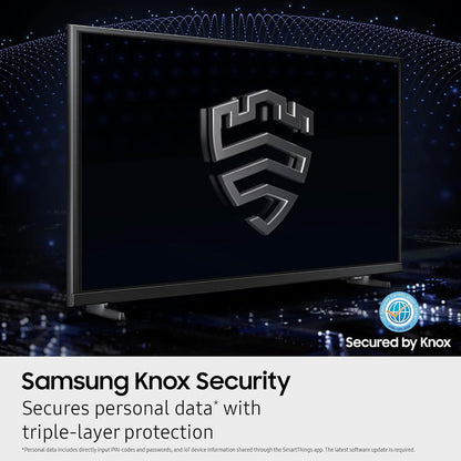 Samsung 65" Crystal UHD U8000F 4K Smart TV 2025 — Crystal 4K Processor, Knox Security, Alexa