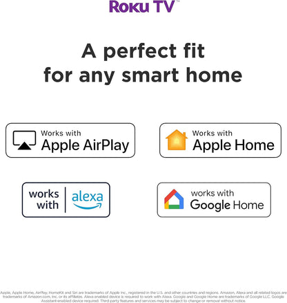 Hisense A4 32" HD Smart Roku TV — Dolby Audio, Full Array LED, Google Assistant, Alexa