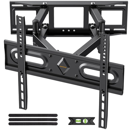 IWORKBOARD 55 65 75 85 inch Tilting TV Wall Mount for 32-90 '' TVs, Low Profile TV Mount Bracket, Safe Lock & Quick Release, Max VESA 600x400mm, 24 inch Studs,132 lbs, Fit Most 55+ 75+ 85+ 86 TVs
