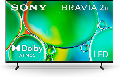 Sony BRAVIA 2 43" 4K Ultra HD LED Smart Google TV — 4K Processor X1, PS5 Features, AirPlay 2