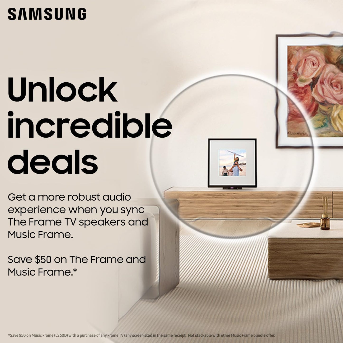 Samsung The Frame 55" QLED 4K Smart TV 2024 — Art Mode, Pantone Validated, Dolby Atmos, Alexa