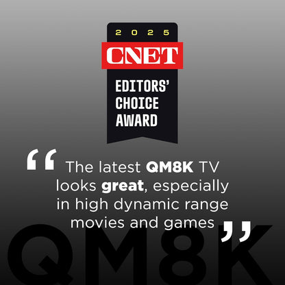 TCL QM8K 65" Mini LED QLED 4K Google TV 2025 — Halo Control, 288 VRR, Dolby Atmos, Alexa