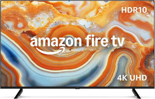 Amazon Fire TV 4-Series 43" 4K UHD Smart TV 2024 — Alexa, HDR10, AirPlay