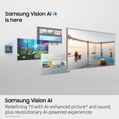 Samsung The Frame Pro 65" 4K Neo QLED Smart TV 2025 — Art Mode, NQ4 AI Gen3, 144Hz, Alexa
