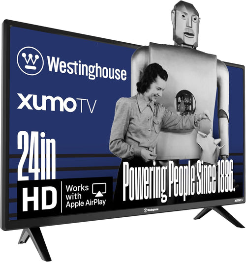 Westinghouse 24" Xumo Smart TV HD — Voice Remote, Dolby Atmos, AirPlay 2, Bluetooth