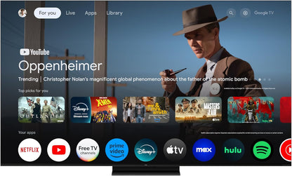 TCL QM7K 65" Mini LED QLED 4K Google TV 2025 — Halo Control, 144Hz, Game Accelerator 288, Alexa