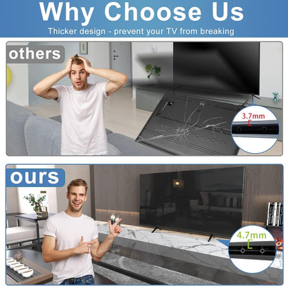 Base Stand for TCL Smart Tv - Fit for Select Models for 28" 32" 40" 43" 49" 50" 55" 65" TVs, Please Read All Descriptions, 32S305 32S301 40S355 40S325 43S425 43S431 50S431 65S433, Not Universal Legs