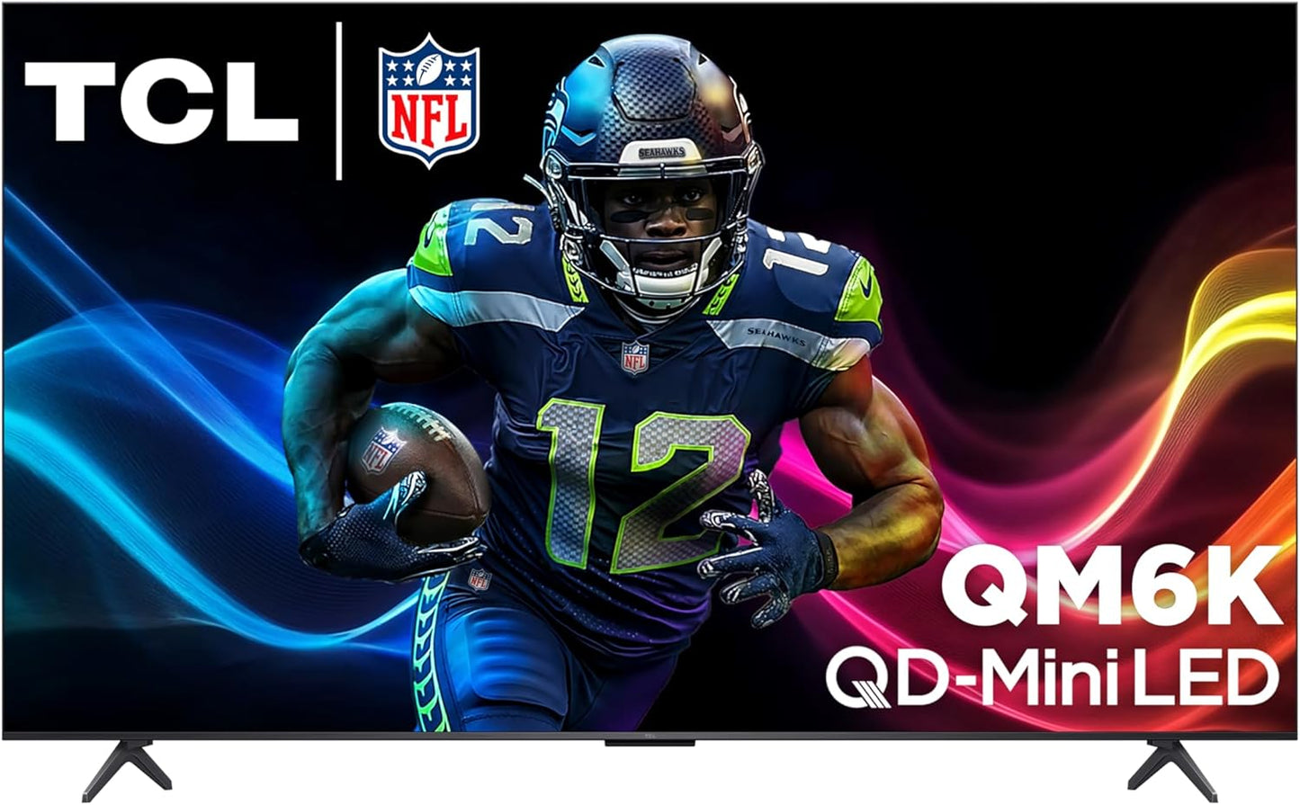TCL QM6K 75" Mini LED QLED 4K Google TV 2025 — Halo Control, 144Hz, Dolby Atmos, Alexa