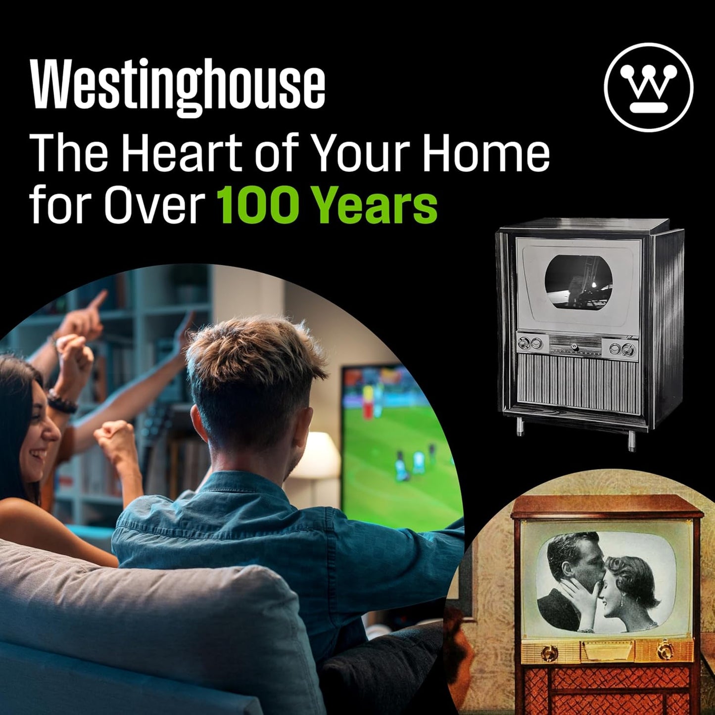 Westinghouse 24" Xumo Smart TV HD — Voice Remote, Dolby Atmos, AirPlay 2, Bluetooth