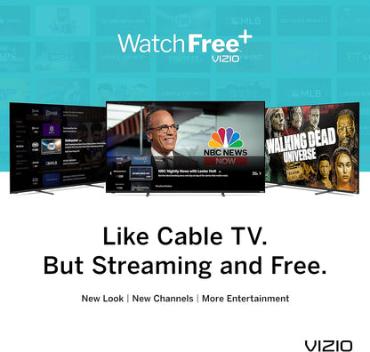 VIZIO 24" 1080p Smart TV (Renewed) — AirPlay, Chromecast, Streaming Channels