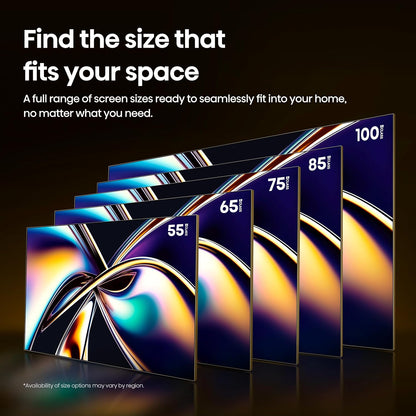 Hisense U8 55" Mini-LED ULED 4K Google Smart TV 2025 — 5000 Nits, 165Hz, Dolby Atmos