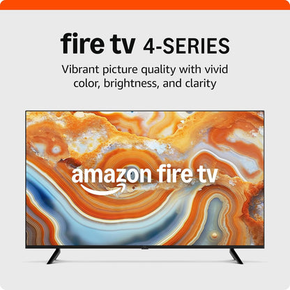 Amazon Fire TV 4-Series 43" 4K UHD Smart TV 2024 — Alexa, HDR10, AirPlay