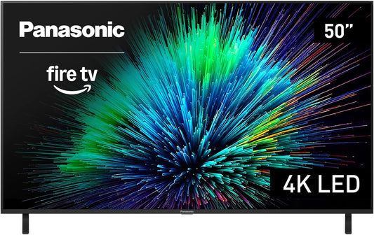 Panasonic W70 50" 4K Smart Fire TV 2025 — HDR10+, Alexa, AirPlay, HDMI 2.1