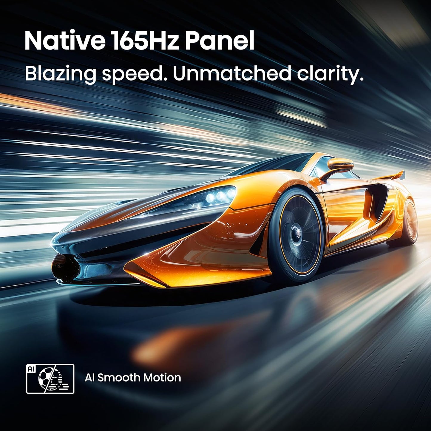 Hisense U8 55" Mini-LED ULED 4K Google Smart TV 2025 — 5000 Nits, 165Hz, Dolby Atmos