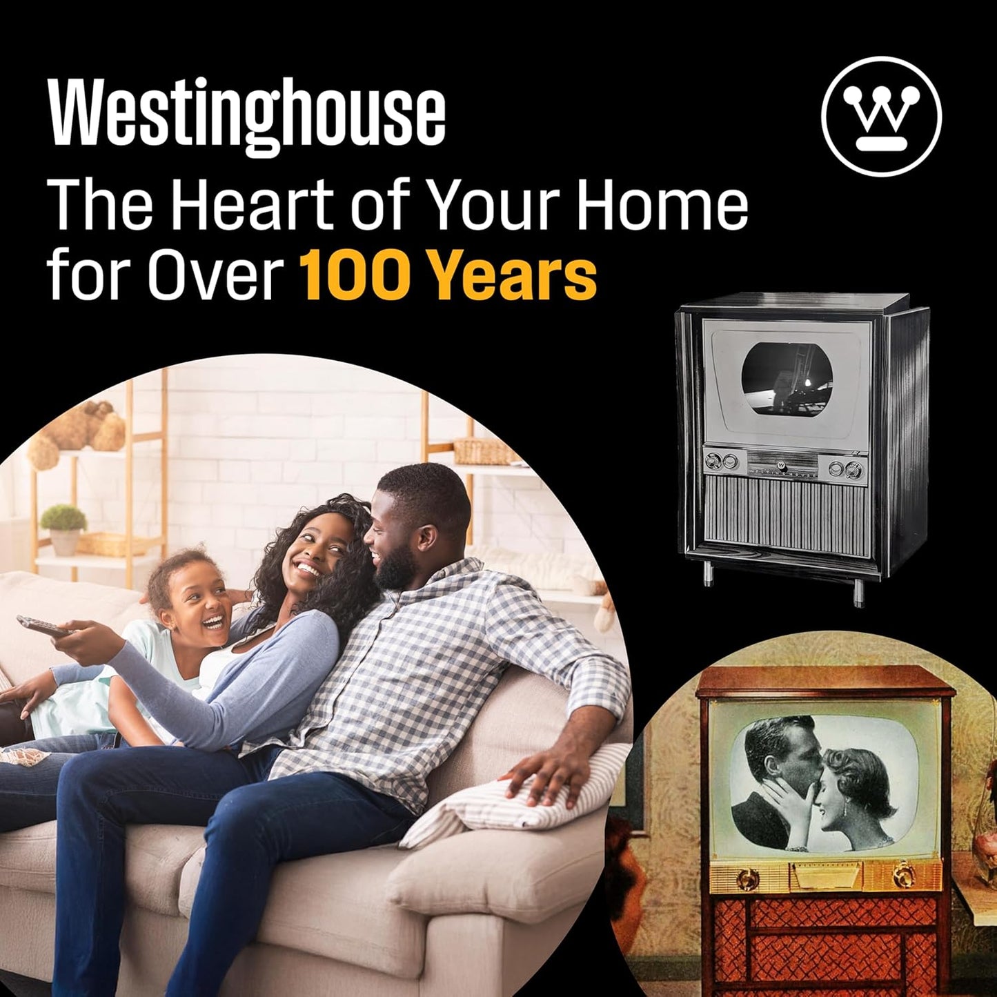 Westinghouse 24" Roku Smart TV HD — AirPlay, Bluetooth, Alexa, Google Assistant