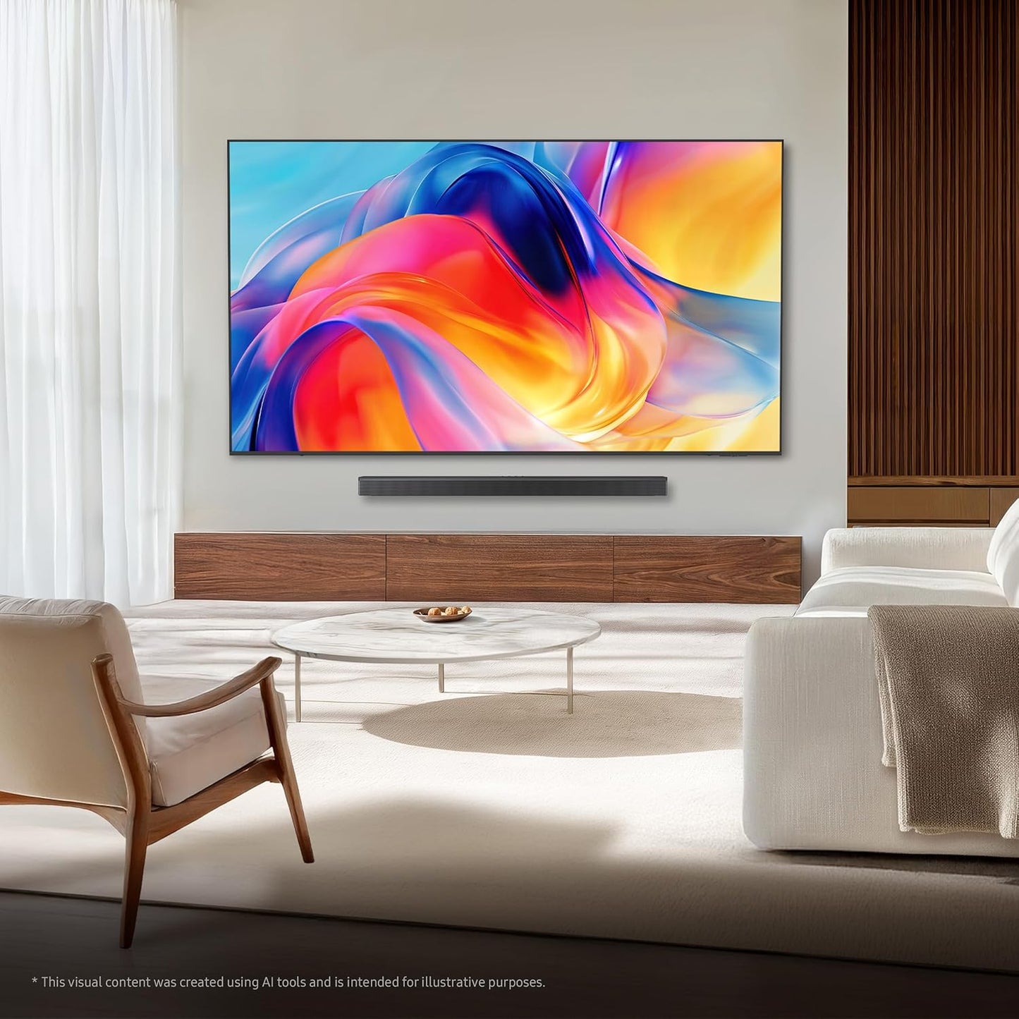 Samsung Mini LED M70H 50" 4K Smart TV 2026 — Vision AI, Pure Spectrum Color, 120Hz