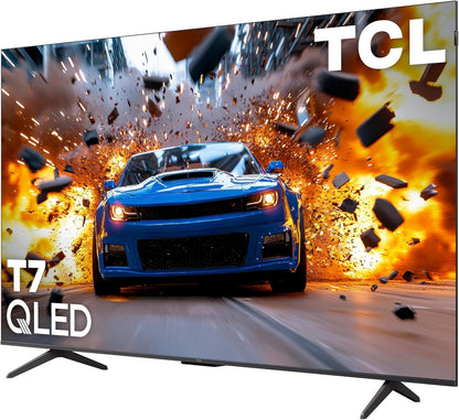 TCL Amazon Exclusive 65 Inch Class T7 Series | 4K QLED HDR Lag-Free Smart Google TV | 65T7, 2025 Model | 120Hz-144Hz High Brightness, Dolby Atmos, Alexa Voice Remote AI Streaming Gaming Television