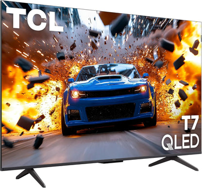 TCL T7 55" 4K QLED Google Smart TV 2025 — 144Hz, AIPQ Pro, Dolby Vision, Game Accelerator 240