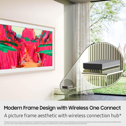 Samsung The Frame Pro 65" 4K Neo QLED Smart TV 2025 — Art Mode, NQ4 AI Gen3, 144Hz, Alexa