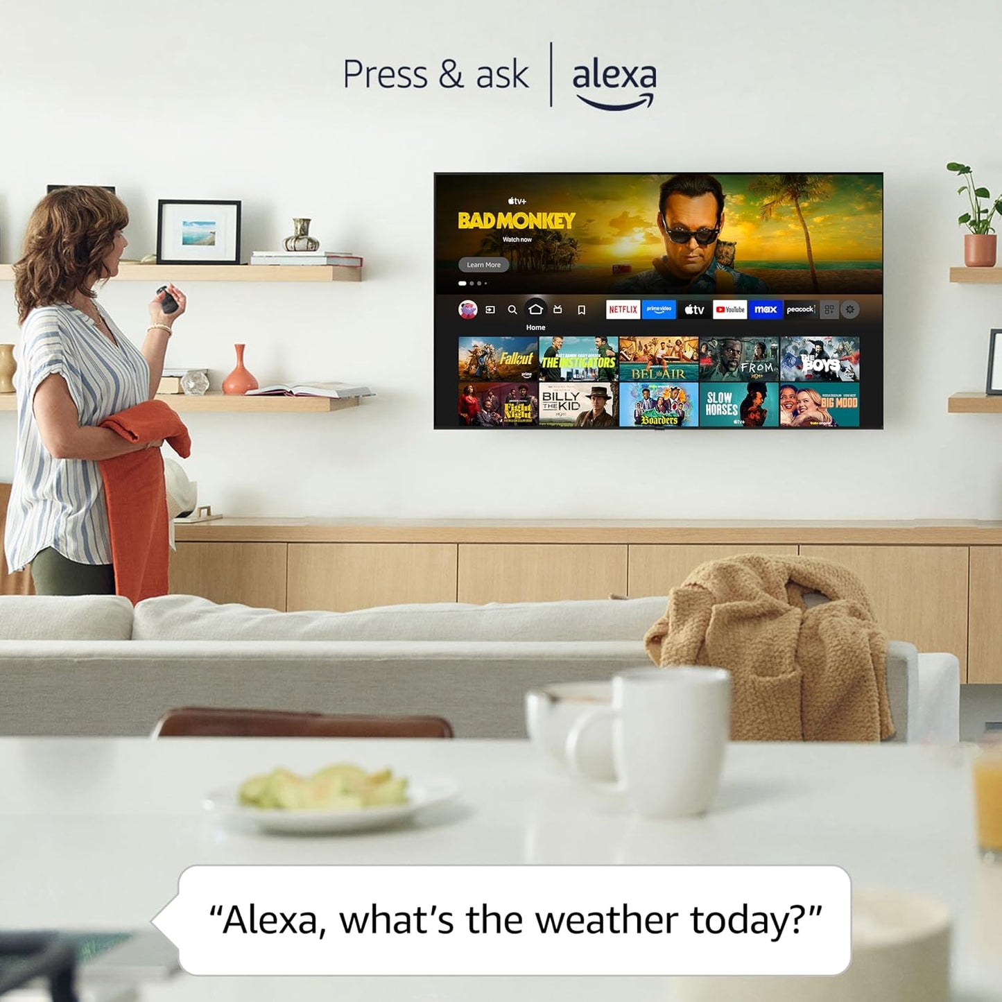 Panasonic W70 50" 4K Smart Fire TV 2025 — HDR10+, Alexa, AirPlay, HDMI 2.1