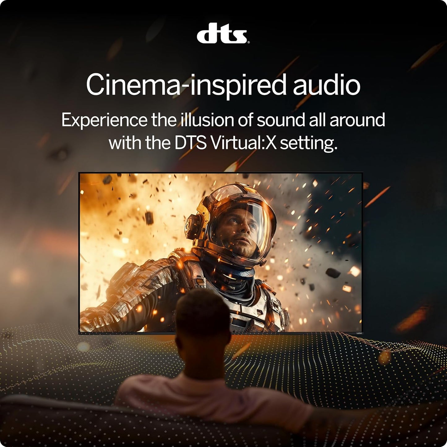 VIZIO 40" Full HD 1080p Smart TV (Renewed) — DTS Virtual:X, Alexa, Chromecast, Bluetooth