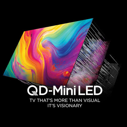 TCL Amazon Exclusive 55 Inch Class QM64L Series | Mini LED QLED 4K HDR Smart Fire TV | 55QM64L, 2026 Model | 120Hz-144Hz High Brightness, Dolby Atmos, Alexa+ Voice Remote AI Streaming Television