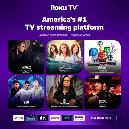 Hisense A4 32" HD Smart Roku TV — Dolby Audio, Full Array LED, Google Assistant, Alexa