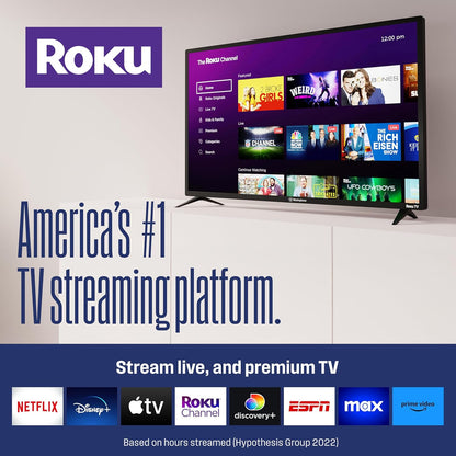Westinghouse 24" Roku Smart TV HD — AirPlay, Bluetooth, Alexa, Google Assistant