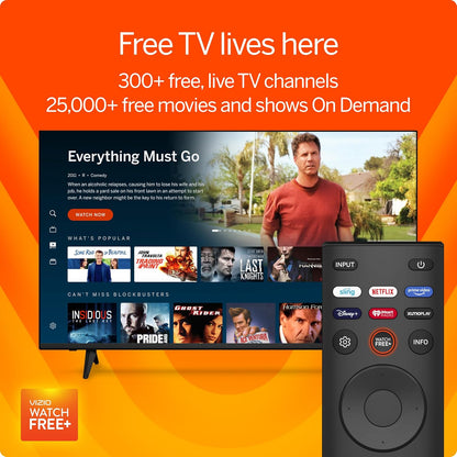VIZIO 40" Full HD 1080p Smart TV (Renewed) — DTS Virtual:X, Alexa, Chromecast, Bluetooth