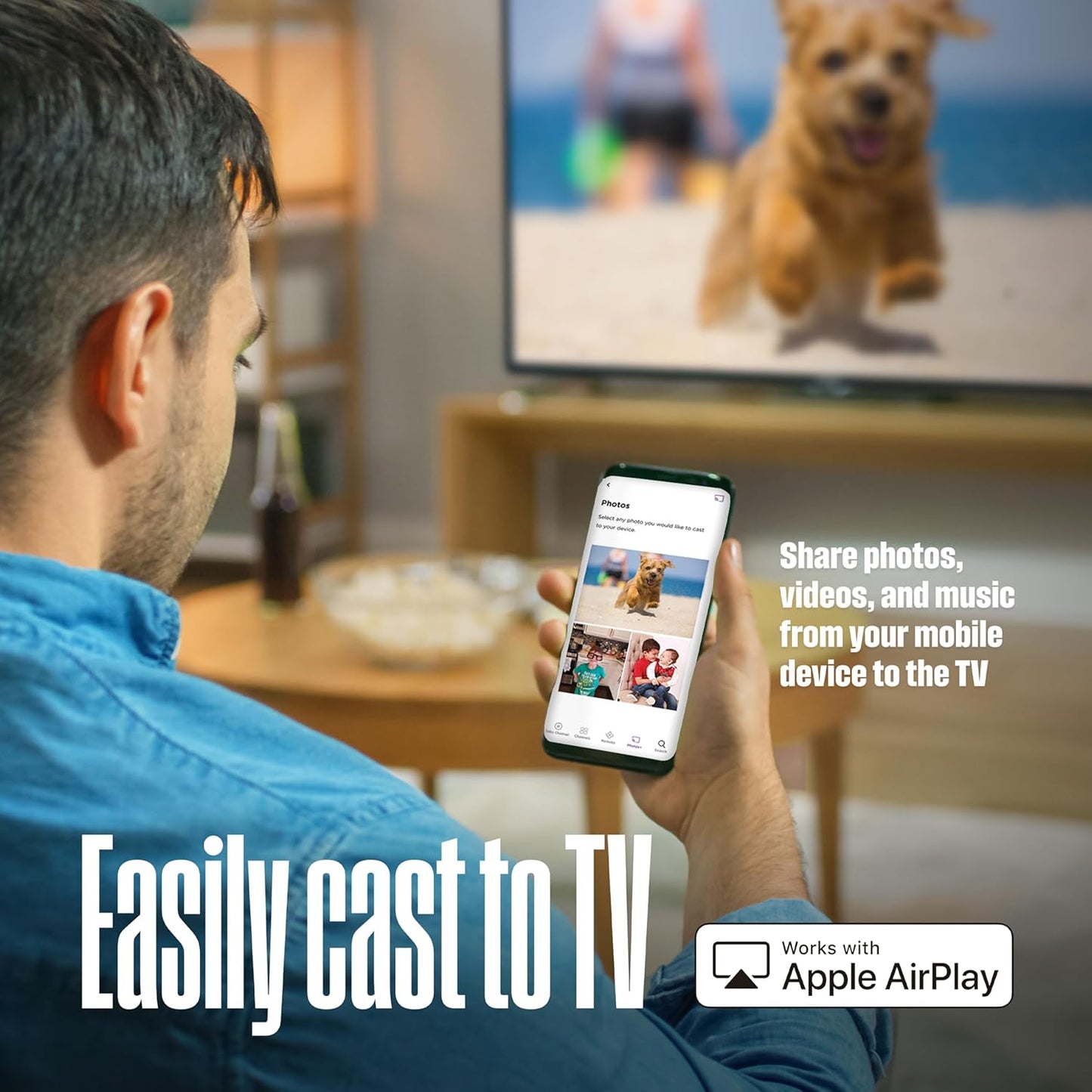 Westinghouse 40" Roku TV 1080p FHD Smart TV — Wi-Fi, Bluetooth, AirPlay, Alexa, Google Assistant