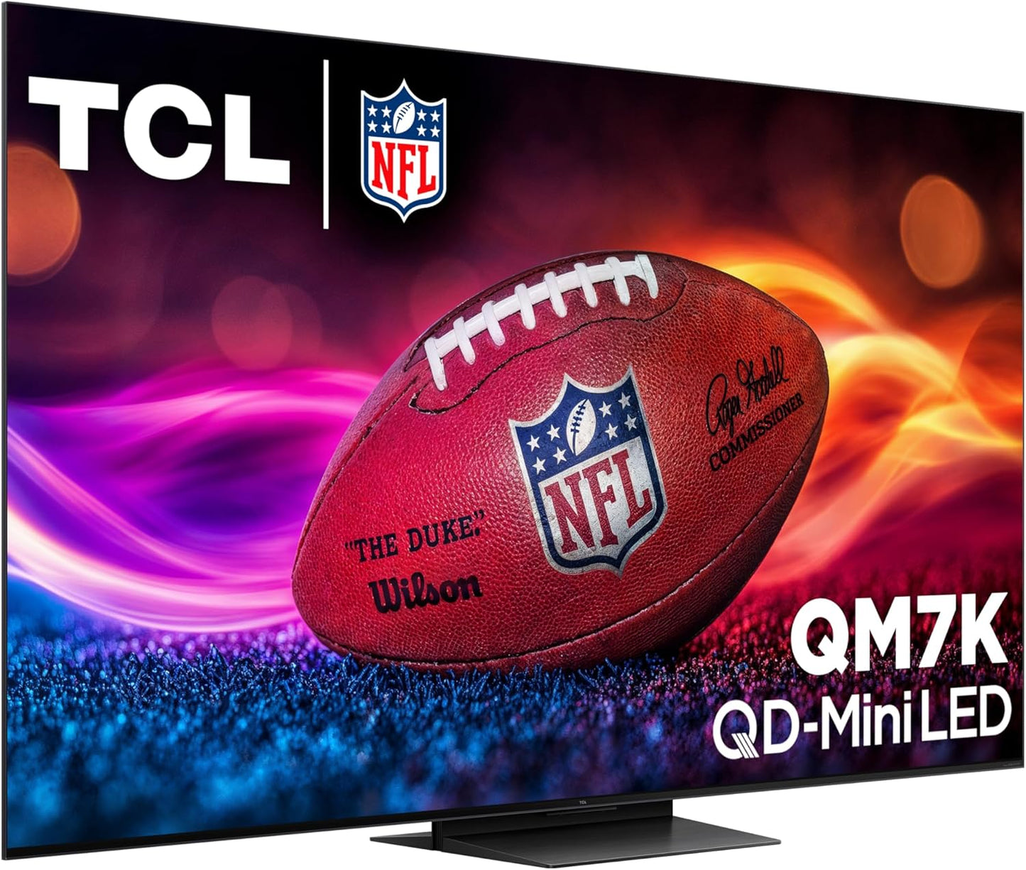 TCL QM7K 65" Mini LED QLED 4K Google TV 2025 — Halo Control, 144Hz, Game Accelerator 288, Alexa