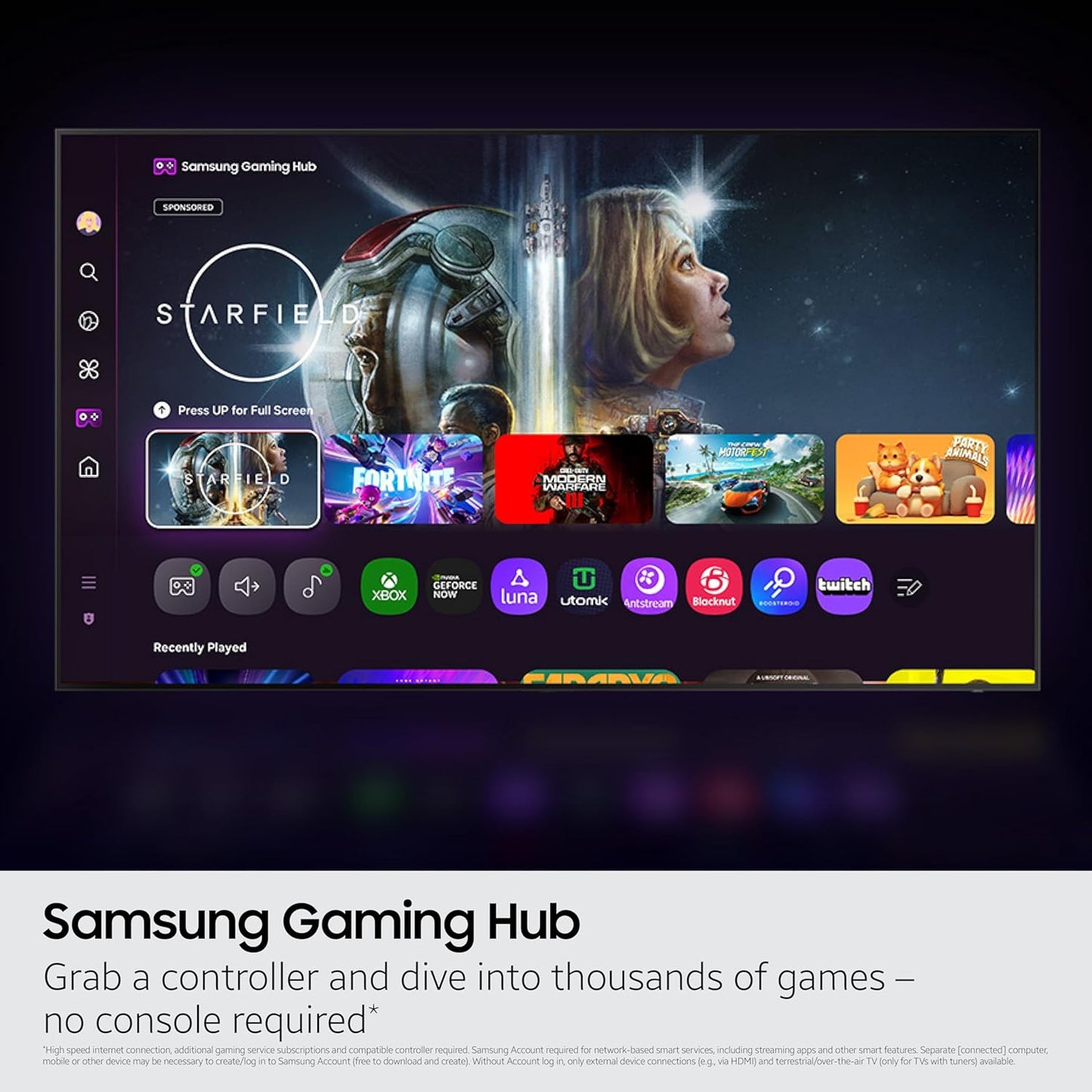 Samsung OLED S90F 65" 4K Smart TV 2025 — NQ4 AI Gen3, Pantone Validated, 144Hz, Alexa