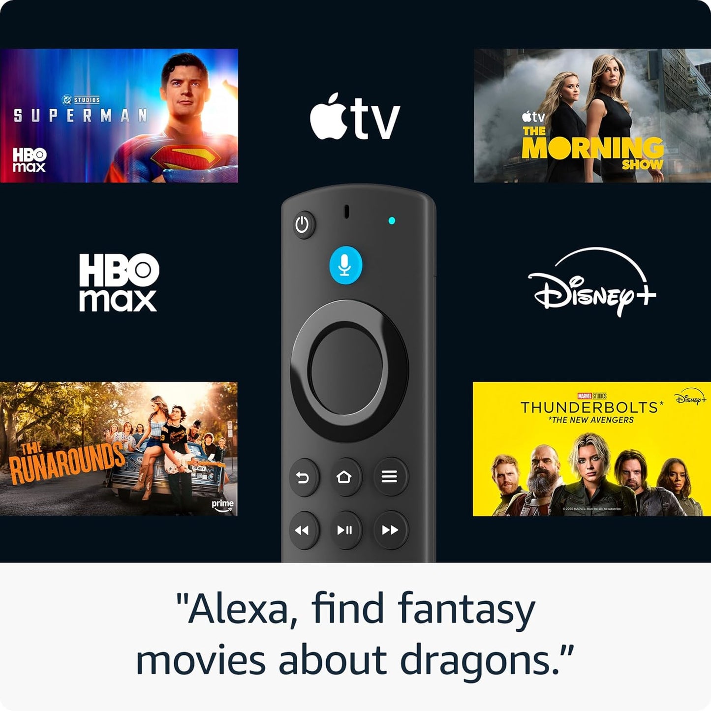 Amazon Fire TV 4-Series 43" 4K UHD Smart TV 2024 — Alexa, HDR10, AirPlay